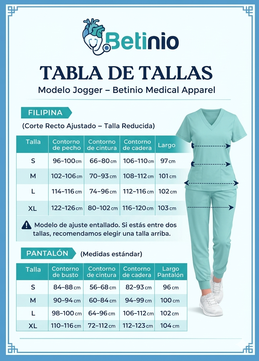 Uniforme Quirúrgico Dama Corte Recto - Tela Antifluidos