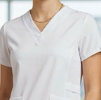 Uniforme Quirúrgico Dama Corte Recto - Tela Antifluidos