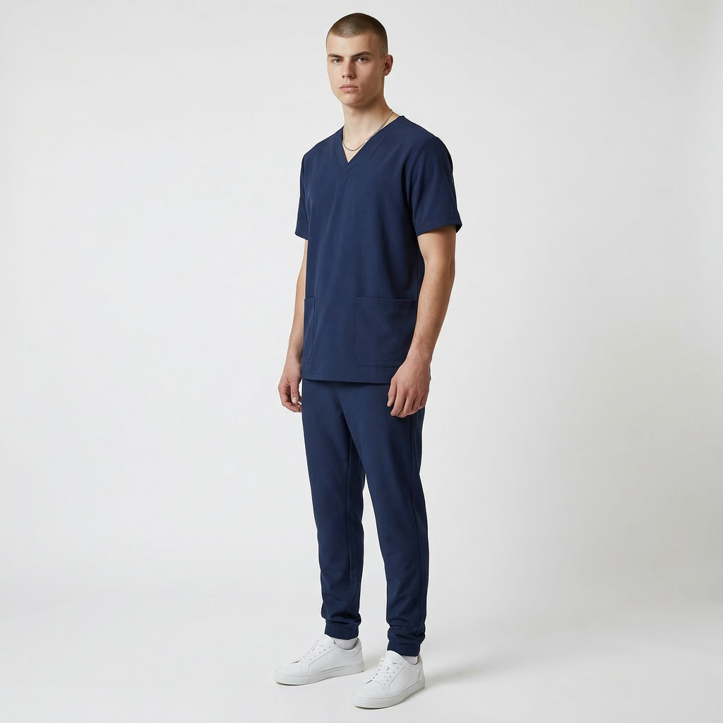Uniforme Quirúrgico Antifluidos Hombre - Corte Jogger Moderno