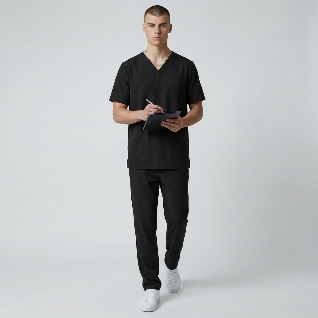 Uniforme Quirúrgico Antifluidos Hombre - Corte Jogger Moderno