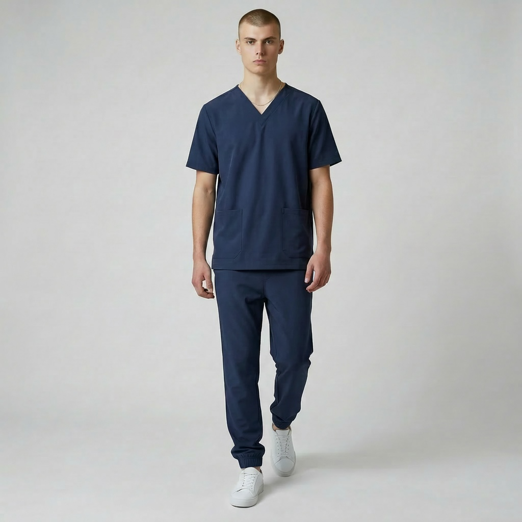 Uniforme Quirúrgico Antifluidos Hombre - Corte Jogger Moderno
