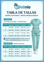 Paquete 3 Uniformes Recto Mujer
